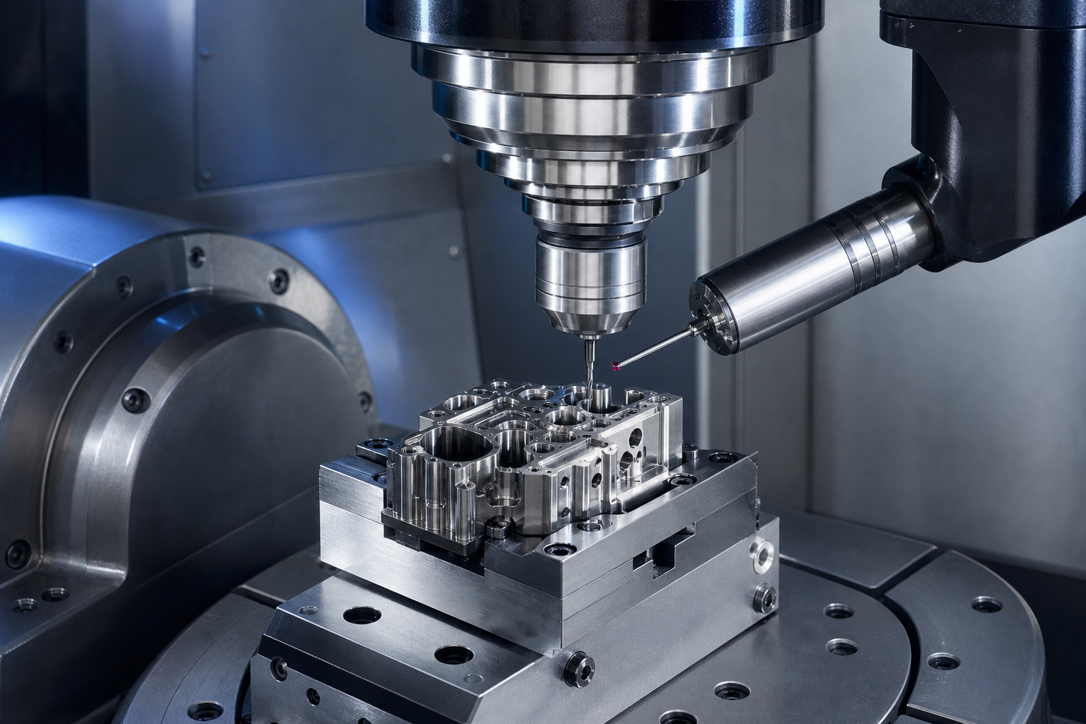High-accuracy precision parts machining